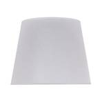 Classic L lampshade for floor lamps white/clear