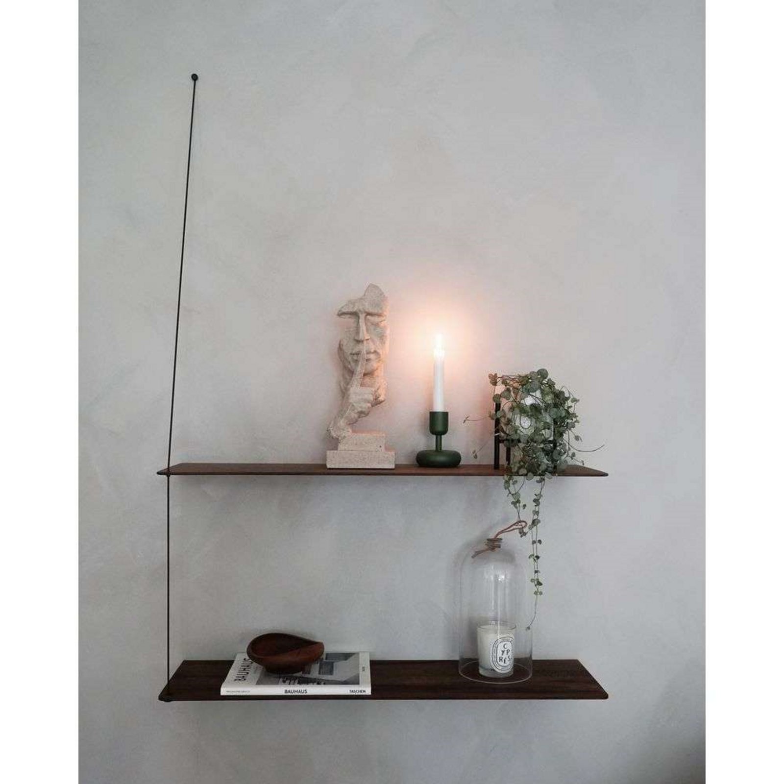 Stedge Shelf L60 Black - Woud