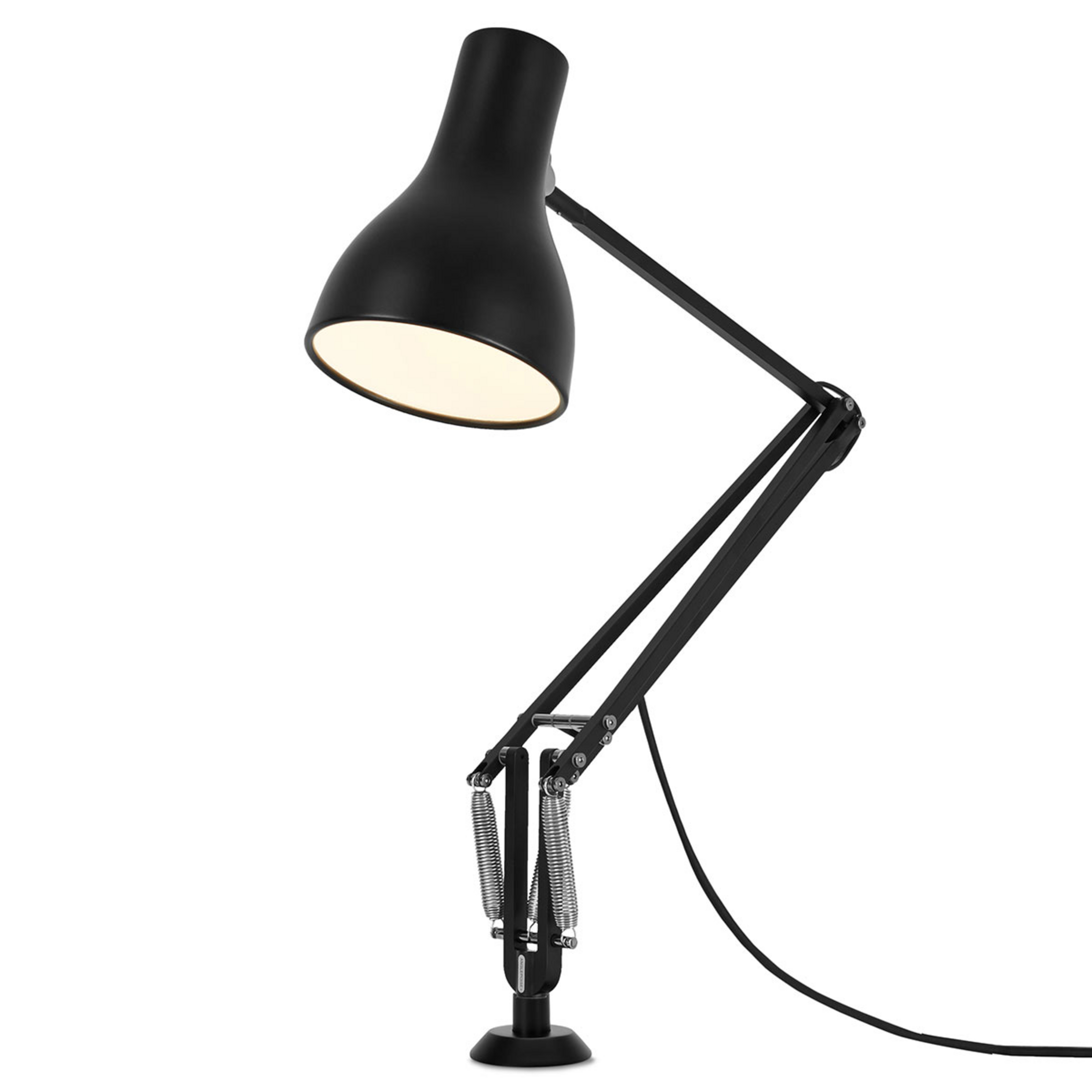 Skrutková základňa stolnej lampy typu 75 Anglepoise