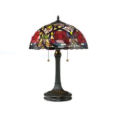 Stolní lampa Larissa ve stylu Tiffany