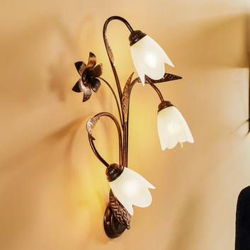 Wandlamp Sonia 3-lamps, brons