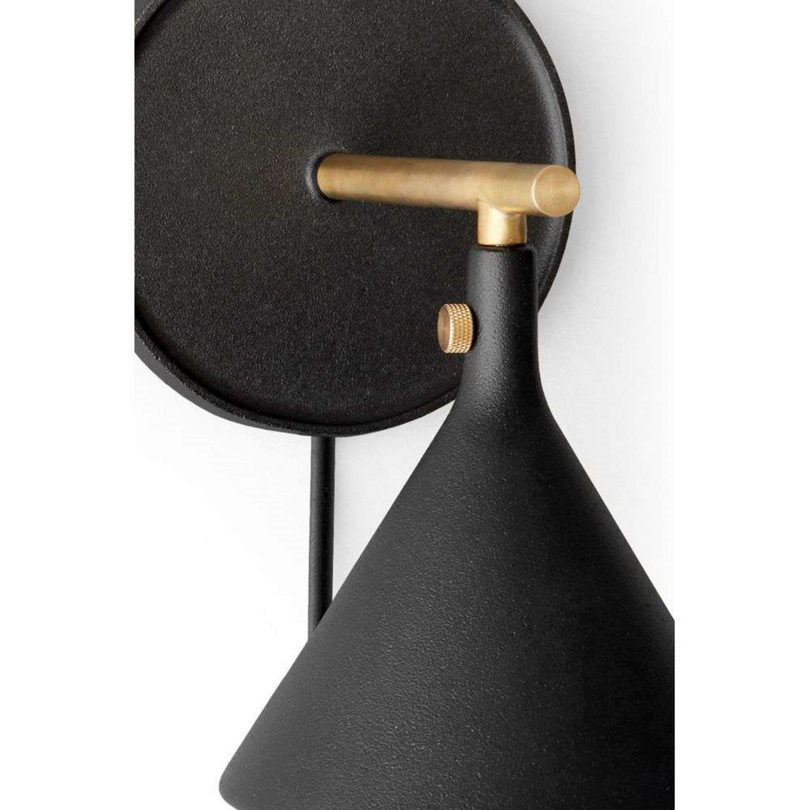 Cast Sconce Wall Lamp Dim. Black - Audo Copenhagen