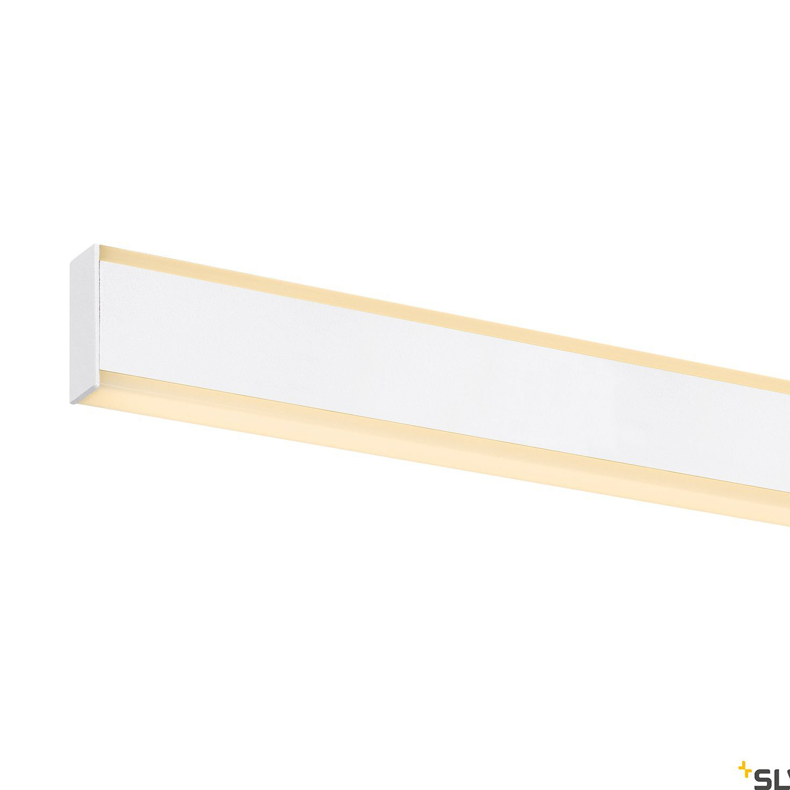 Luminária suspensa SLV One Linear LED, 140 cm, branco