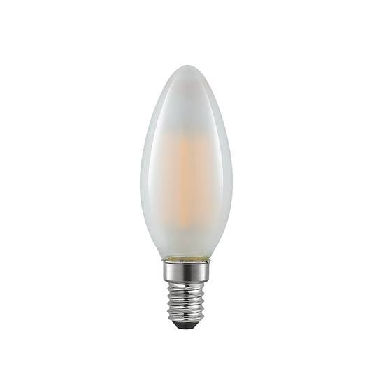 LED žárovka E14 4W 2 700K svíčka stmívatelná matná