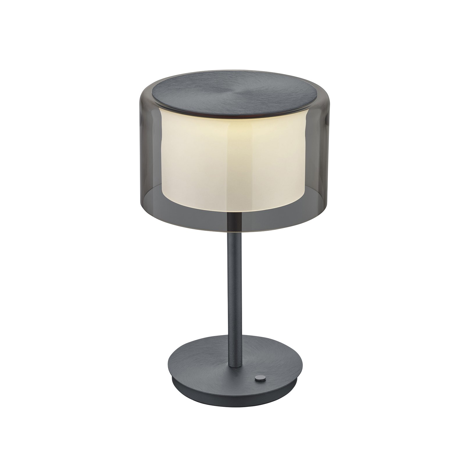 BANKAMP Grand Smoke LED table lamp, anthracite