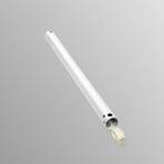 30.5 cm extension rod in white
