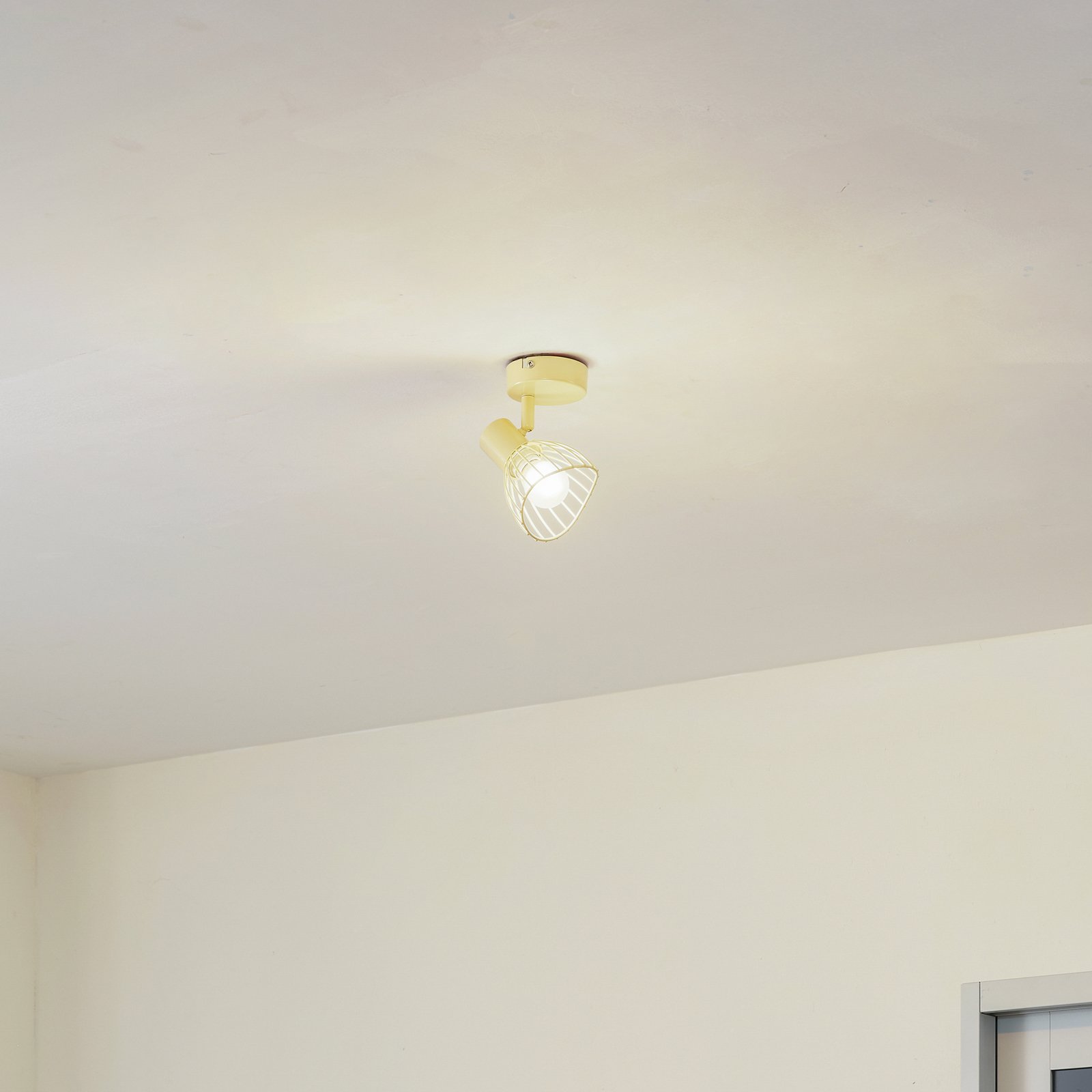 Piena Plafondlamp Beige - Lindby