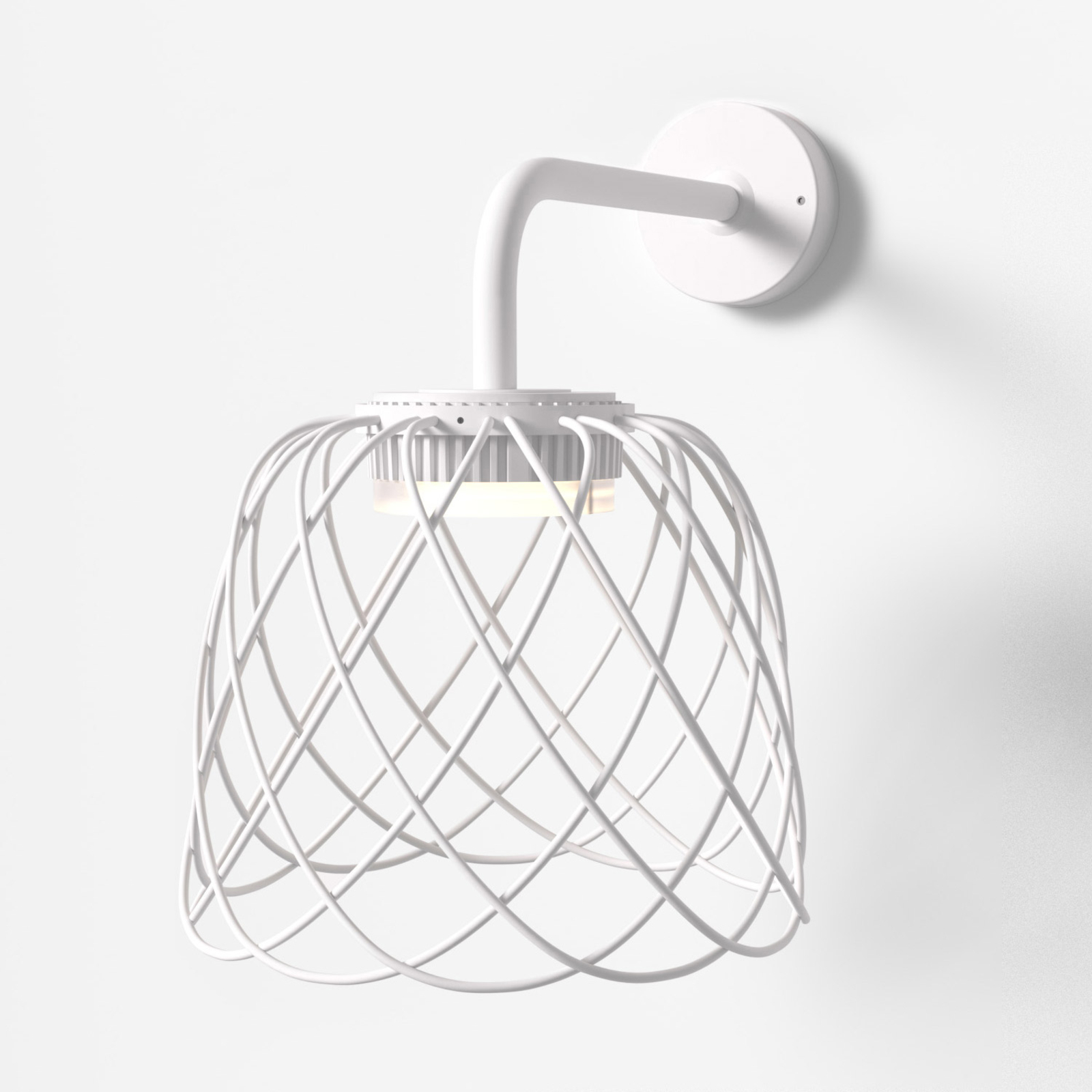 Nefer LED wall light, IP44