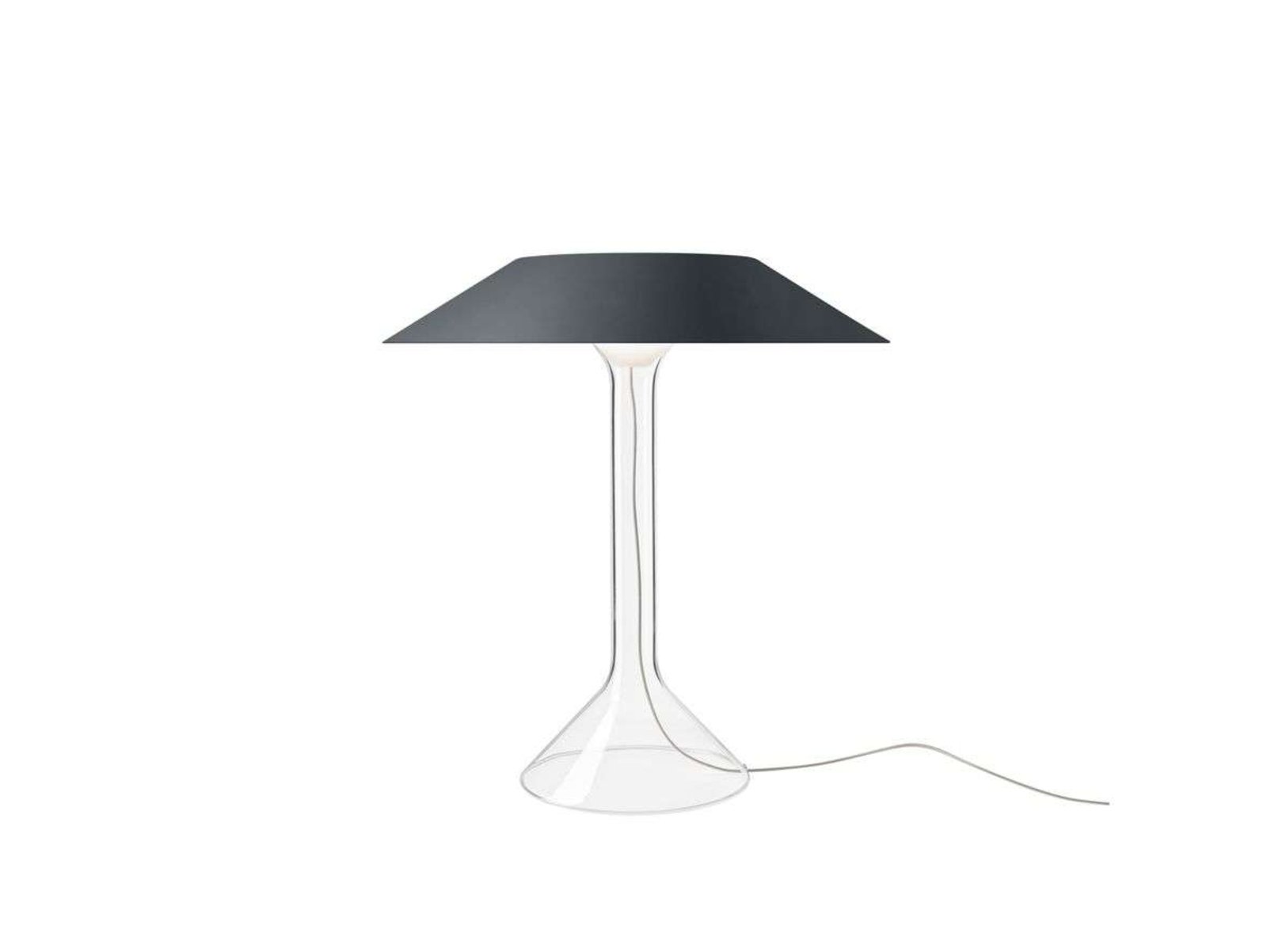 Chapeaux M Stolna lampa Siva - Foscarini