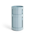 Facet Cabinet 110 sidobord, blå, ABS - HAY