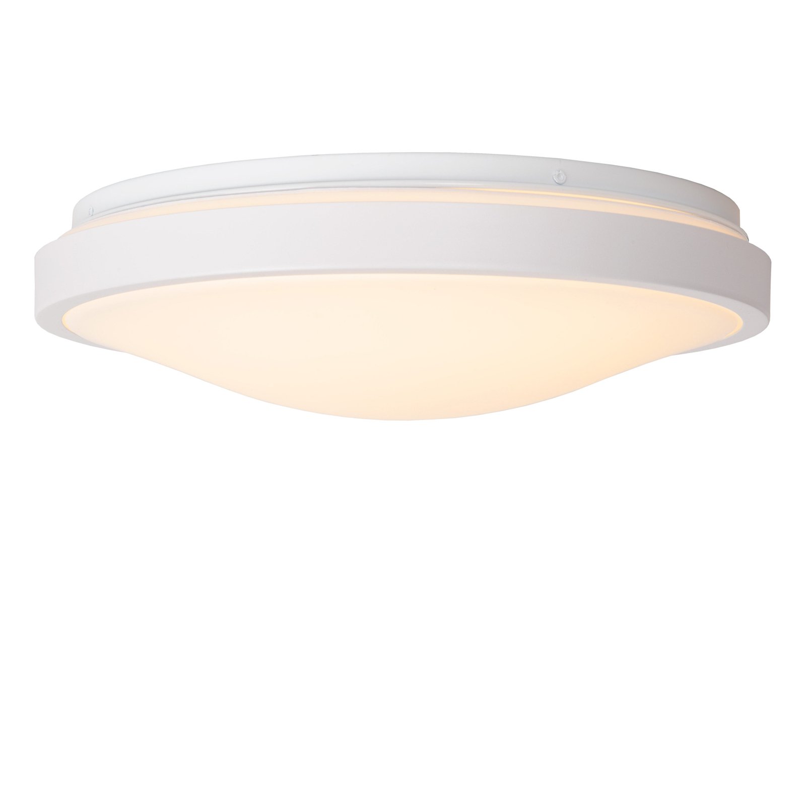 Plafonnier LED Dasher, blanc, Ø 34,8 cm, 2700 K, IP44