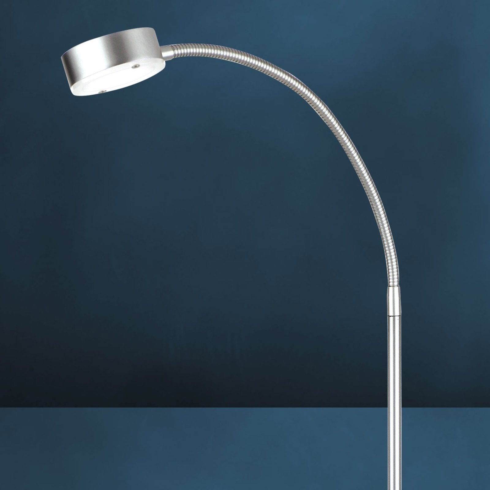 Lámpara de pie flexible LED SATURN, 1 luz