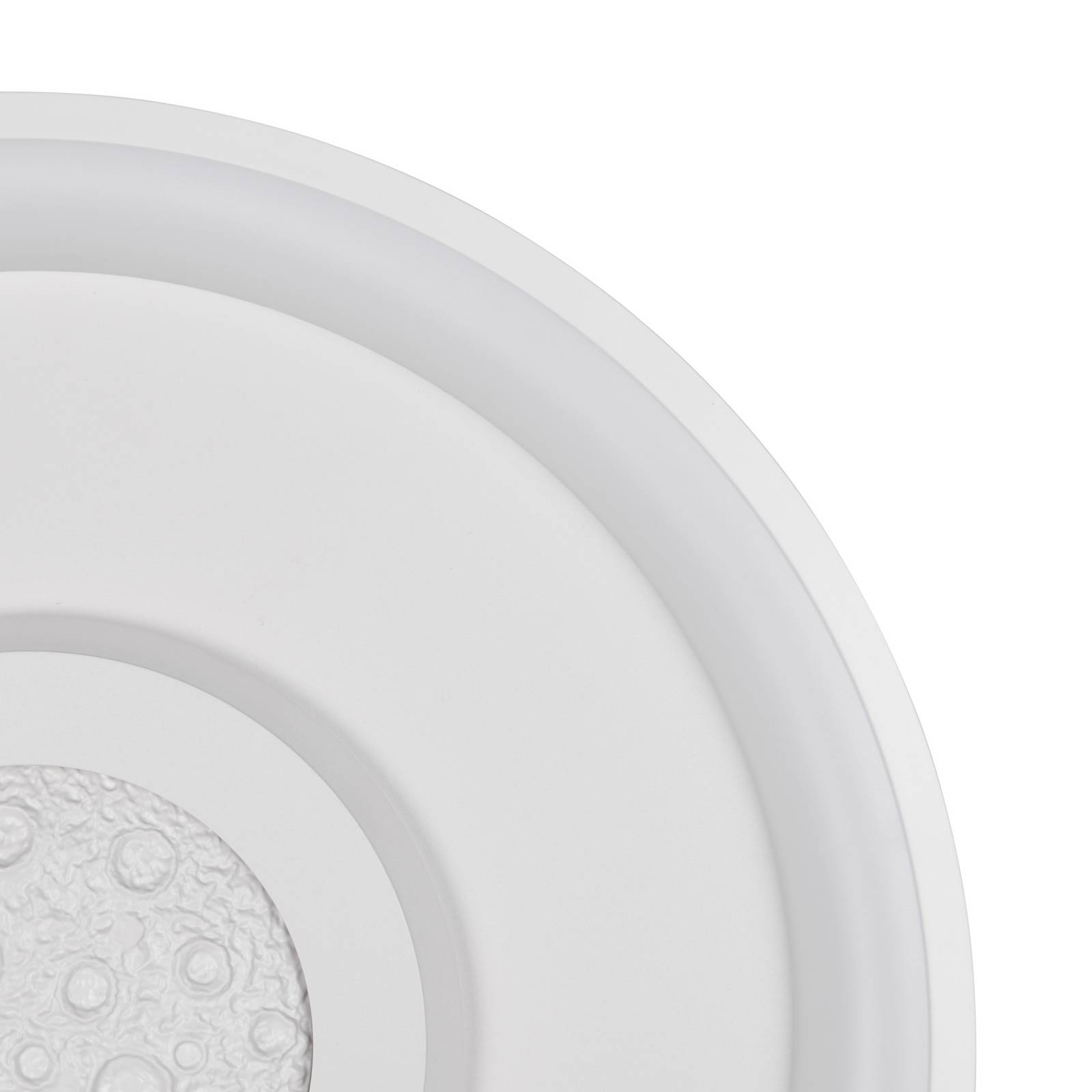 Reality Leuchten LED plafondlamp Nexalo, wit, metaal, CCT, afstandsbediening