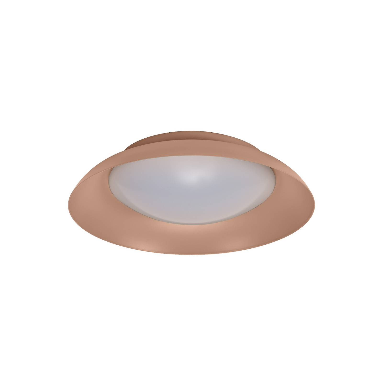 OSRAM LED-Deckenlampe ORBIS PLATE, rosé, Ø 31 cm, clickdim