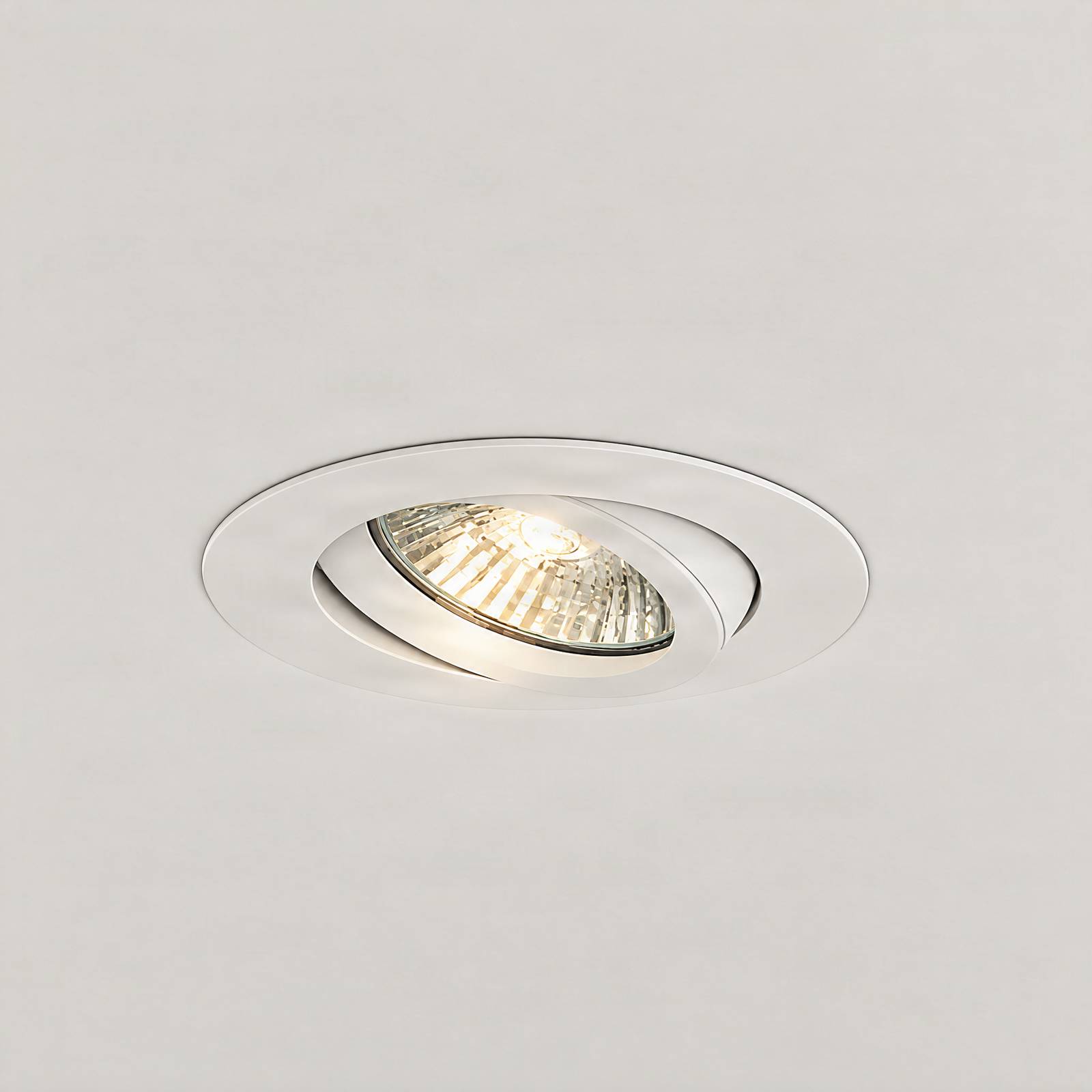 Arcchio downlight Zyron, wit, Ø 8,2 cm