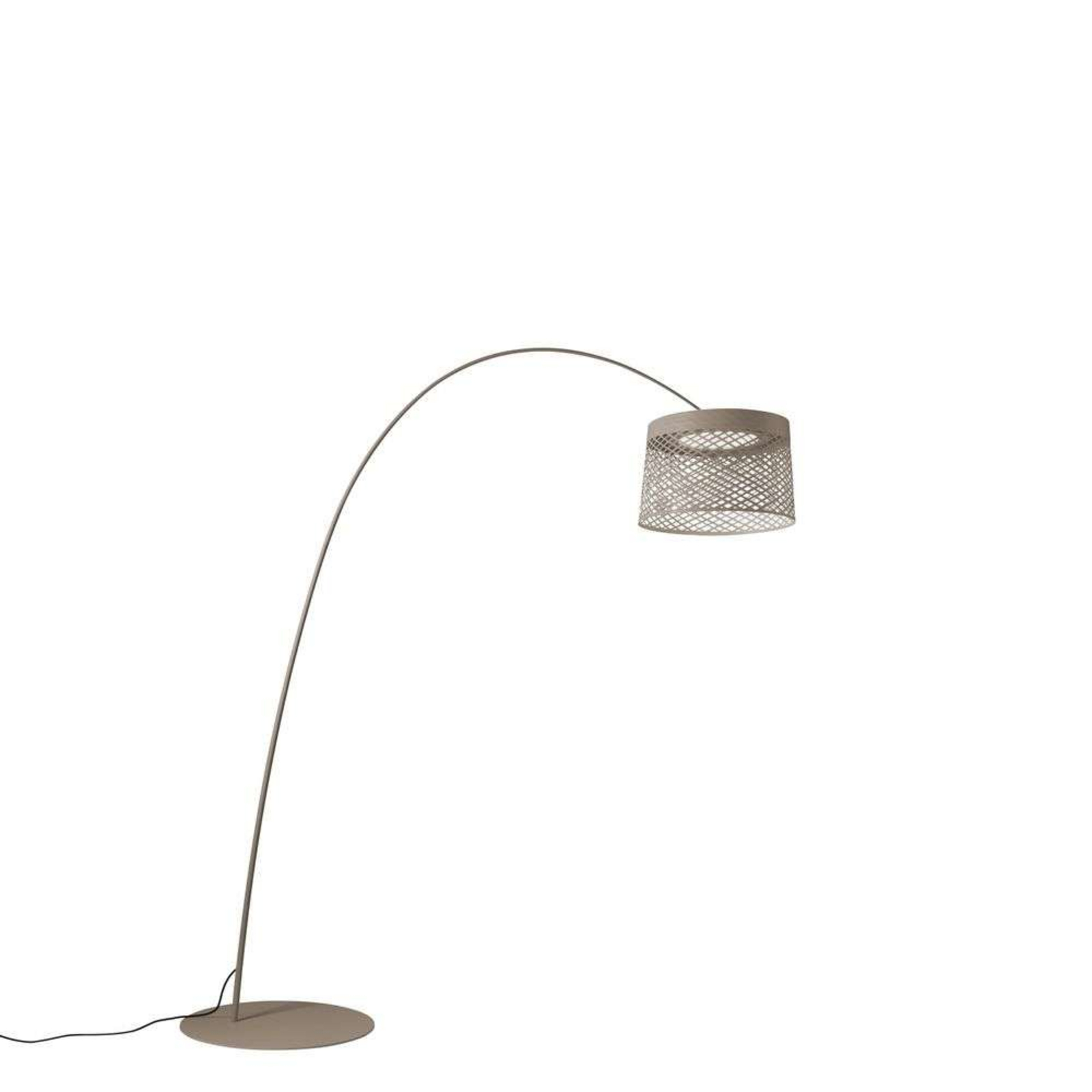 Twiggy Grid Lampadar de Exterior Greige - Foscarini