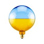 SEGULA LED globe Illusion, E27 G190 blue/amber 6W 1,900K dimmable