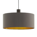 Hängelampe Concessa cappuccino/gold