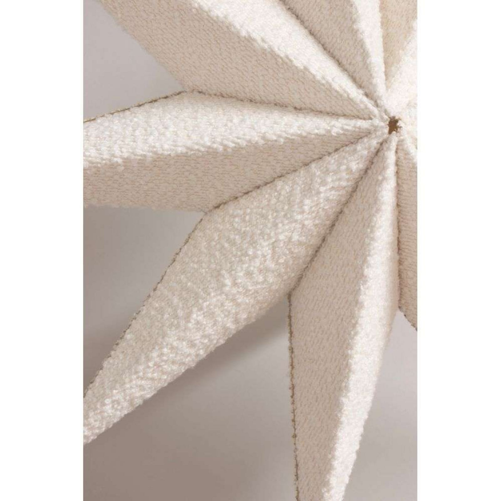 Stella Star 60 Hvid Bouclé Globen Lighting - Stof / tekstil