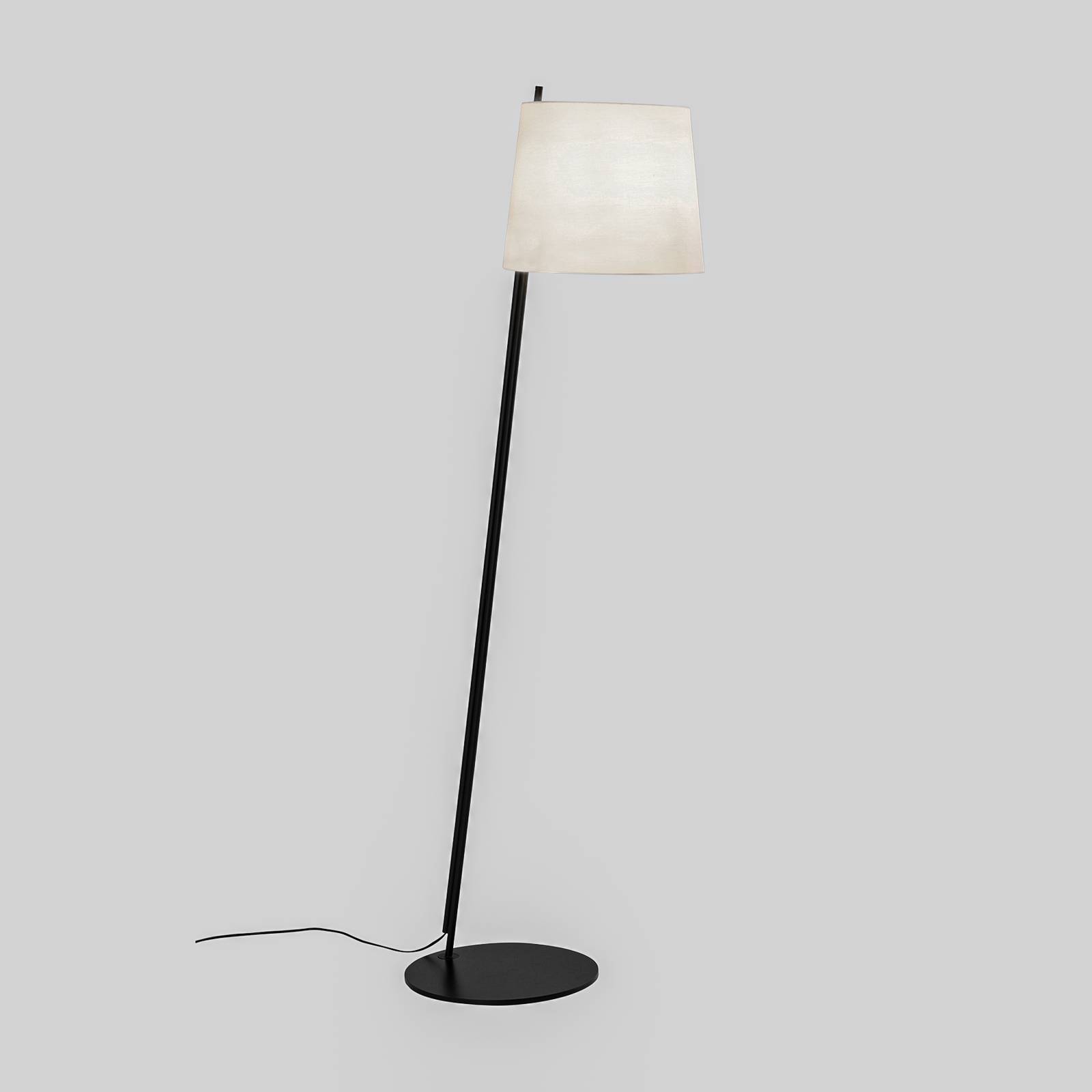 LEDS-C4 Clip lampa stojąca 158cm klosz biały