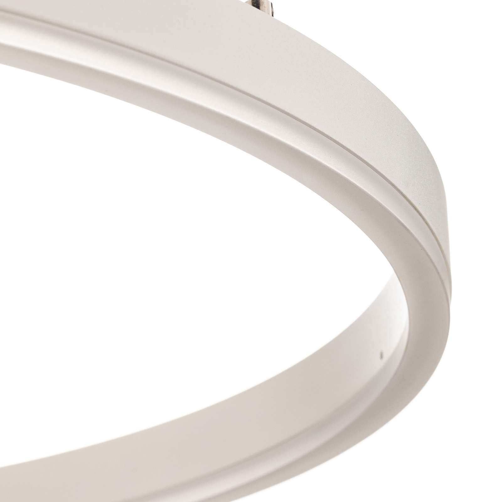 Arcchio Albiona LED pendant light, white, 60 cm