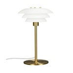 DL20 Stolní Lampa Opal/Brass - DybergLarsen
