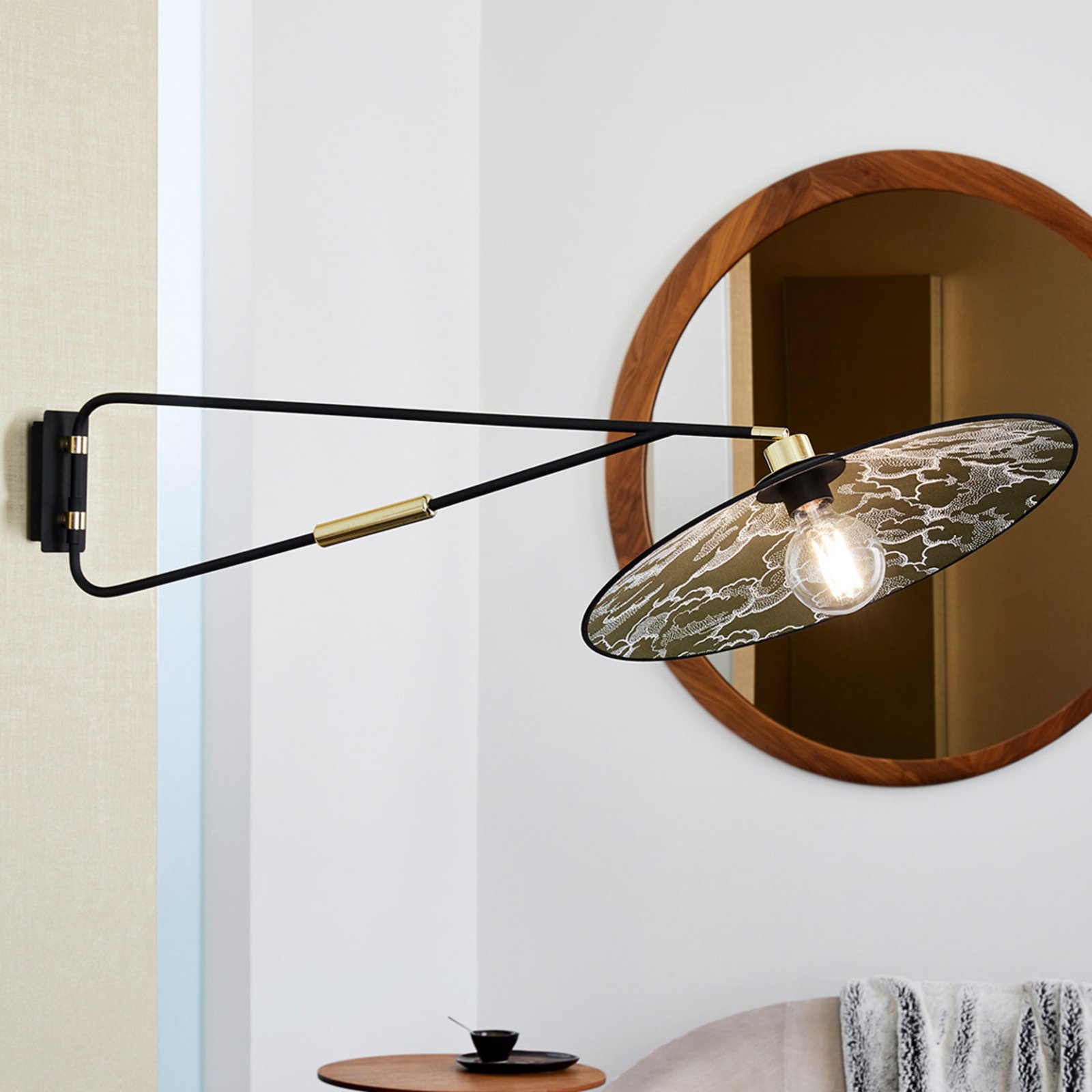 MARKET SET Gatsby wall lamp, pivotable