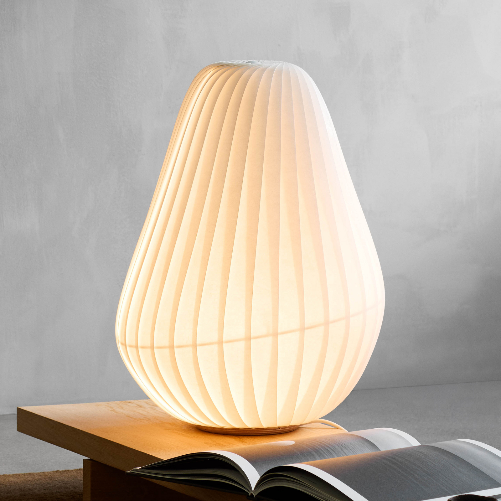 TR31 Candeeiro de Mesa PC/Nonwoven White - Tom Rossau