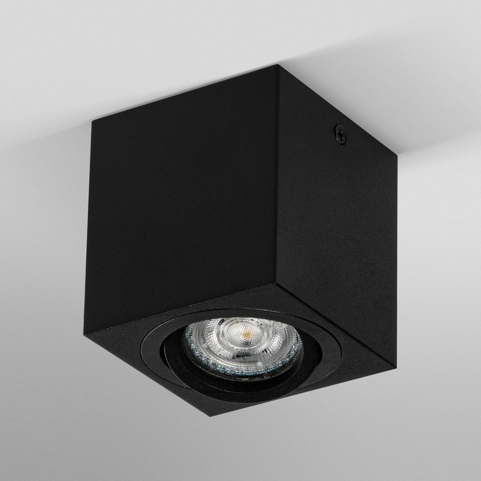 OSRAM Deckenstrahler SQUARE, schwarz, 8 x 8 cm, Metall, GU10