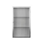 Haze Wandschrank, Glas/Edelstahl, Höhe 60 cm - ferm LIVING 