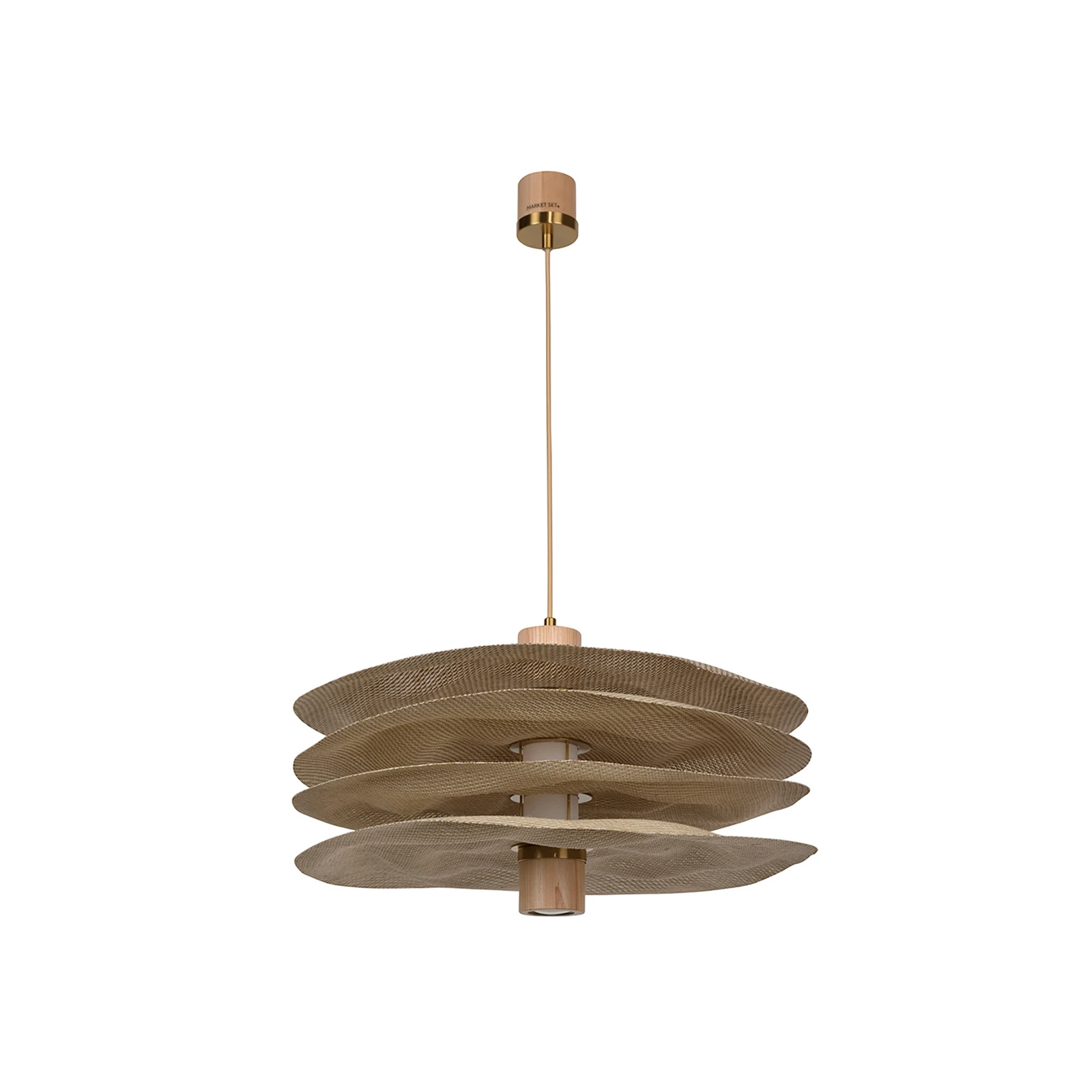 MARKET SET Rivage Hängeleuchte 4-lagig Ø 58 cm