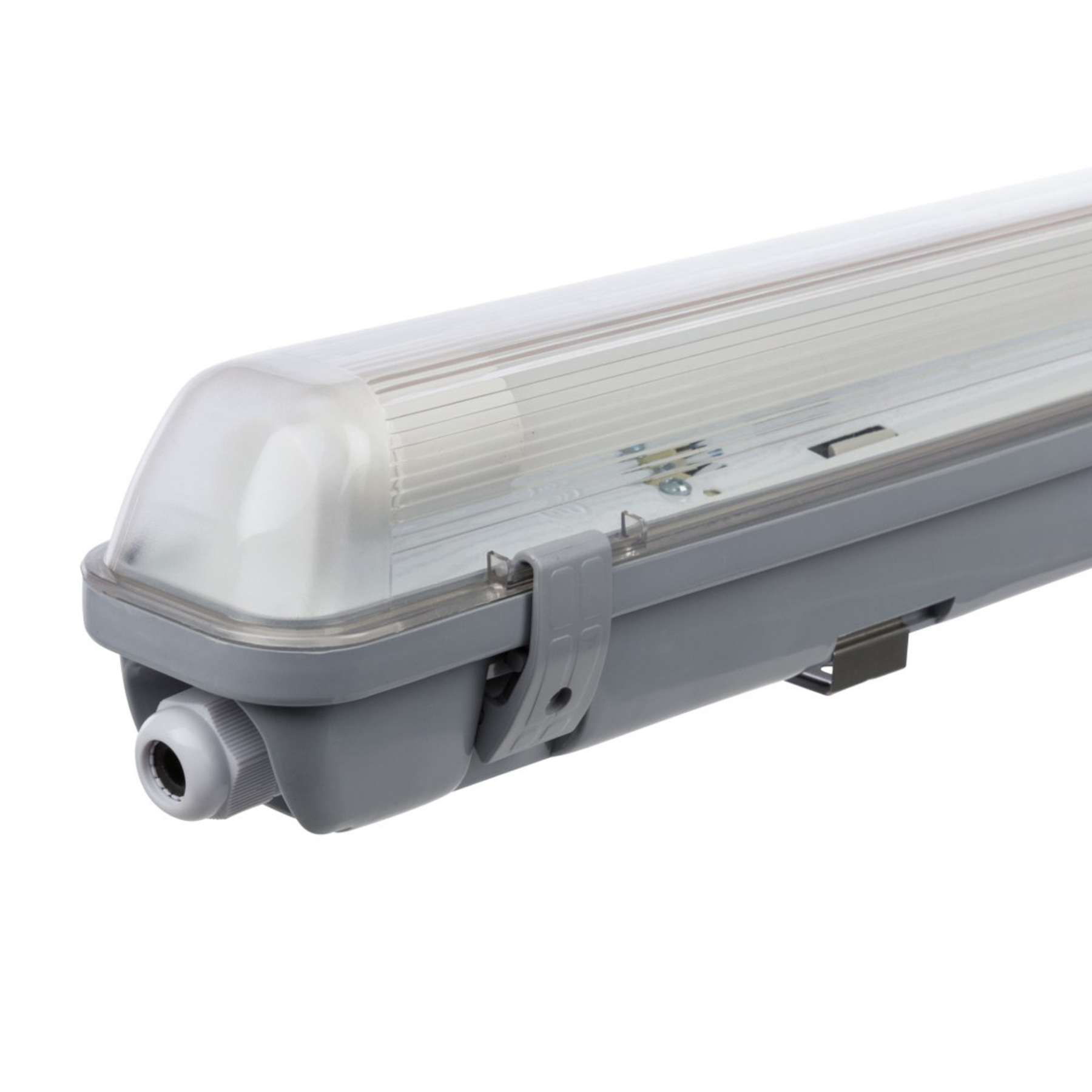 Müller-Licht Aqua-Promo LED ceiling light one-bulb 120 cm, ABS, G13, 18 W, energy efficiency: A+, L: 127.2 cm, W: 6.2 cm, H: 5.8 cm