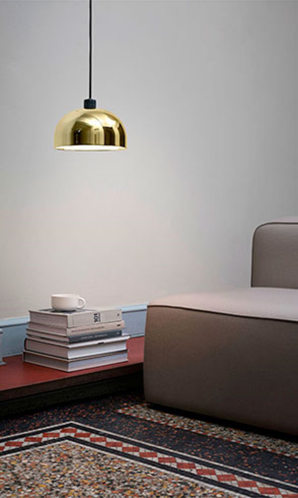 Grant Pendant Ø23 Brass - Normann Copenhagen