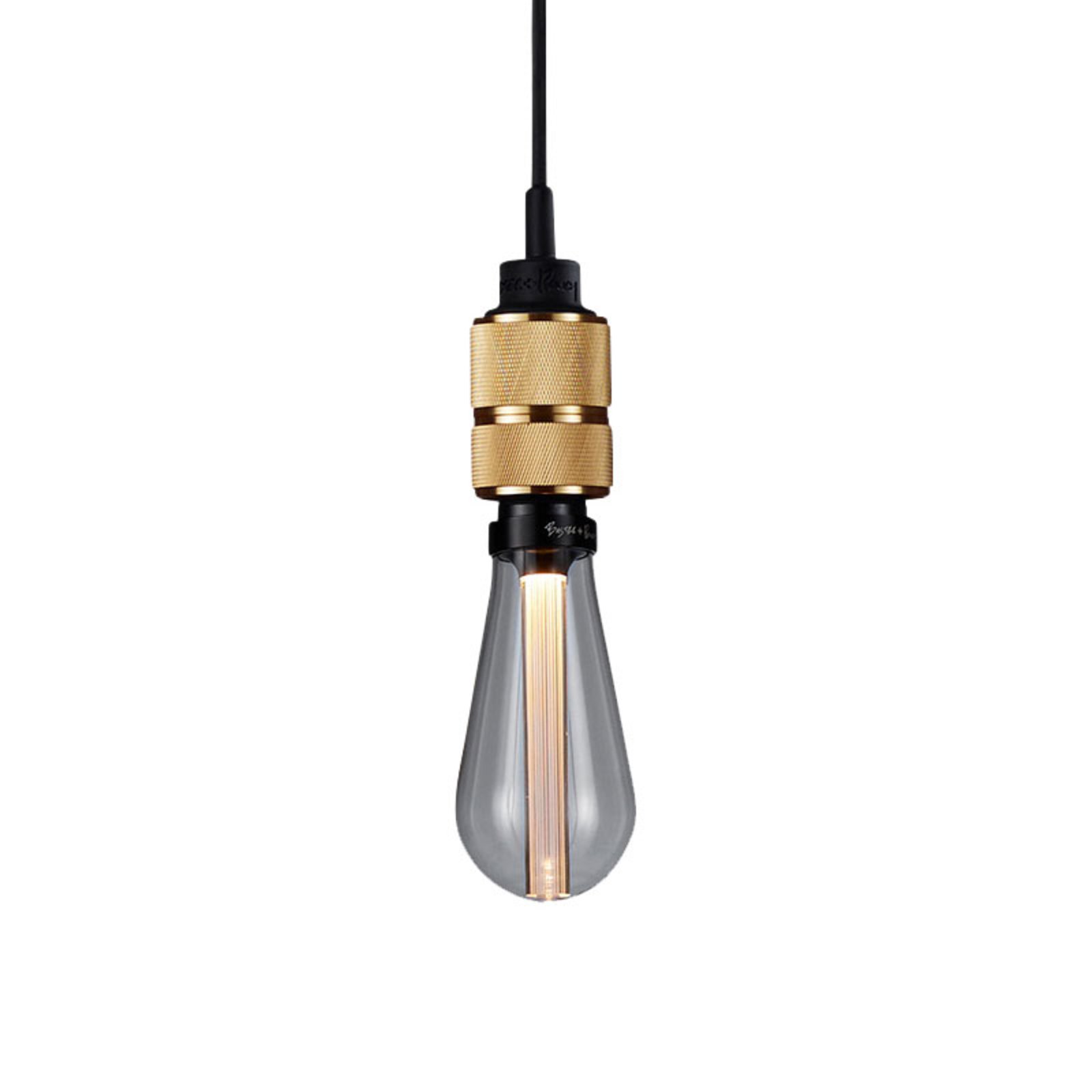 Buster + Punch Hooked 1.0 nude hanging light brass