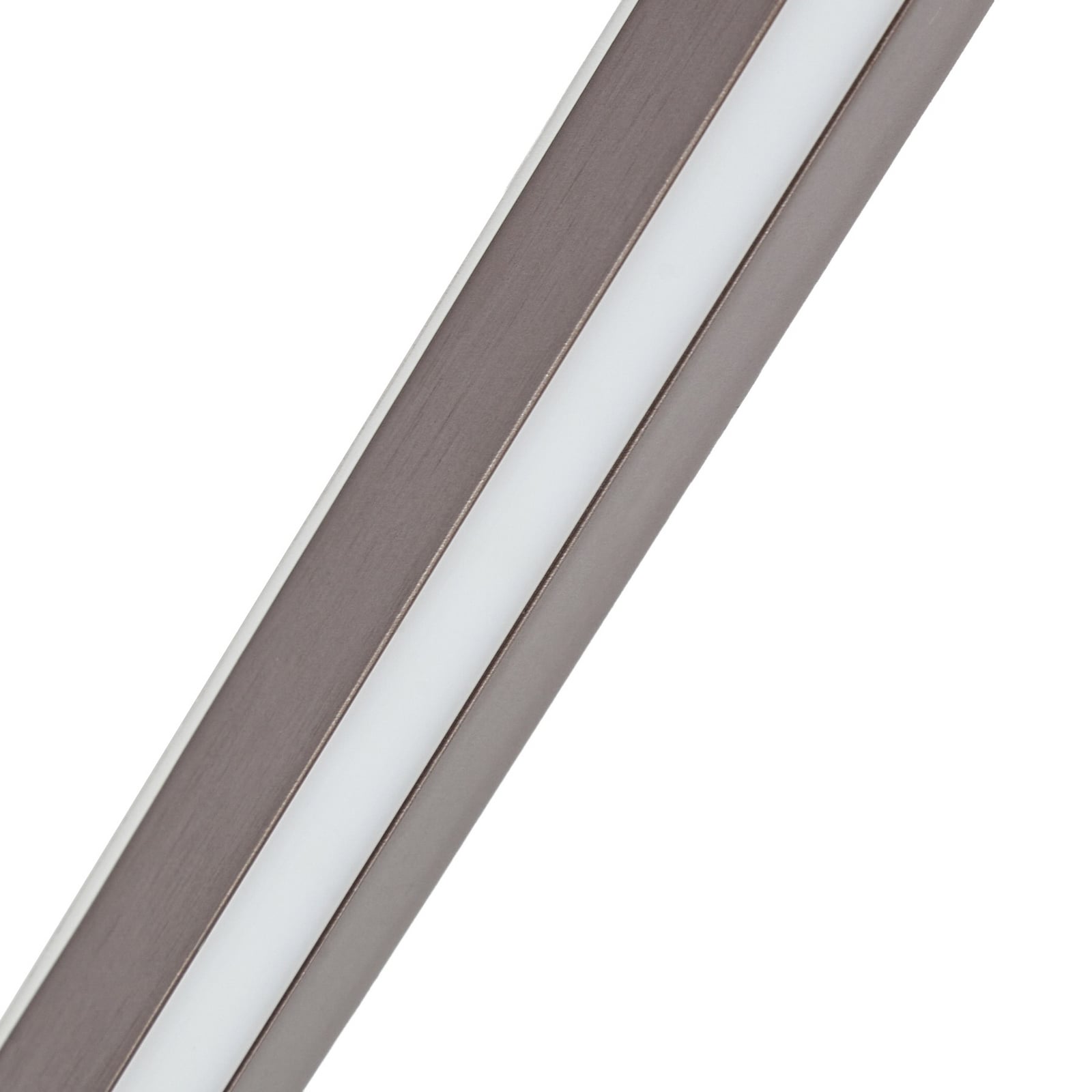 Lucande LED-taklampe Rylan, 112 cm, brun, dimbar, CCT Lucande LED-taklampe Rylan, 112 cm, brun, dimbar, CCT