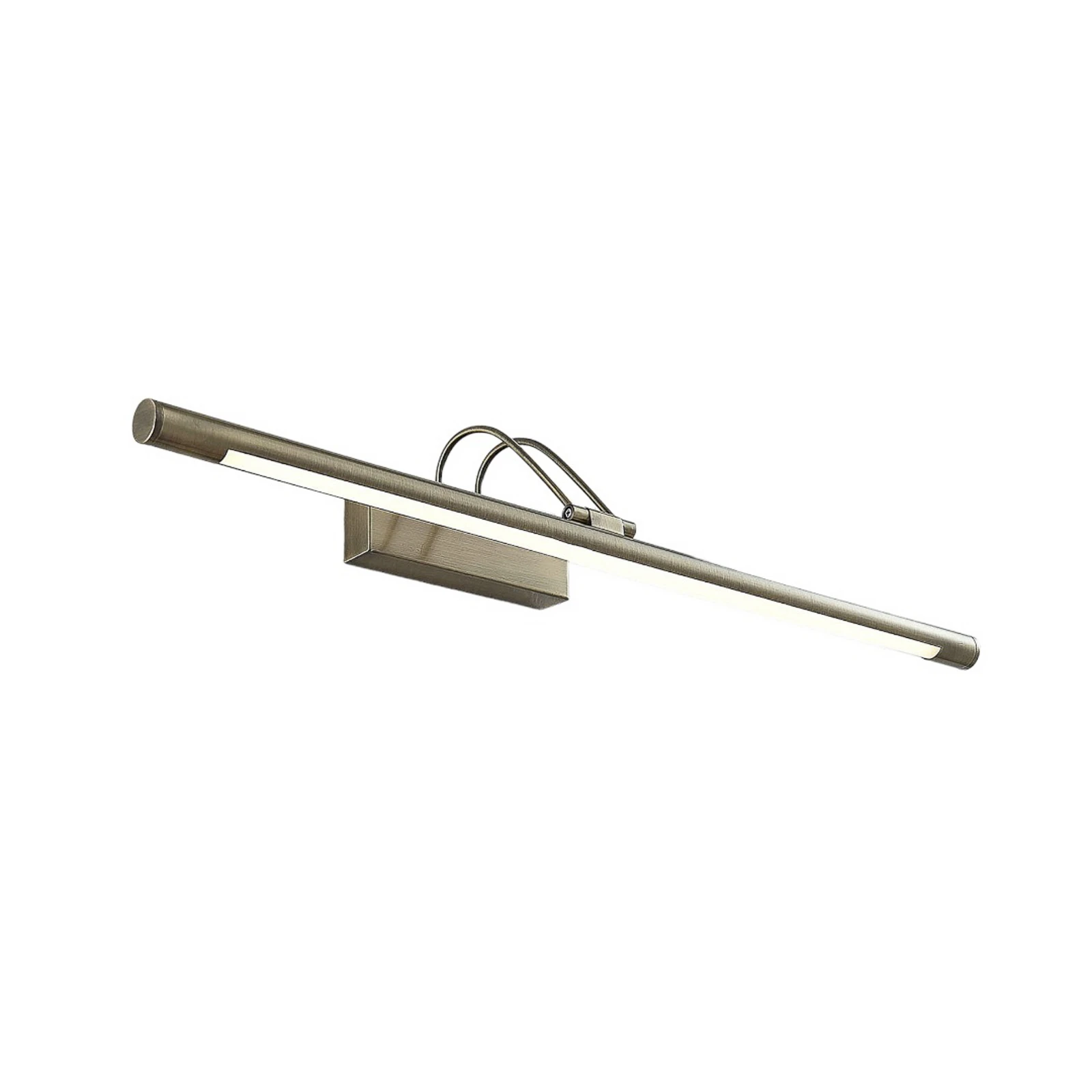 LED schilderij verl Mailine met schak, oud messing