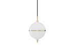 Eternal Moonlight Lustră Pendul Medium Raw Brass/Opal/Black - Rebello Decor