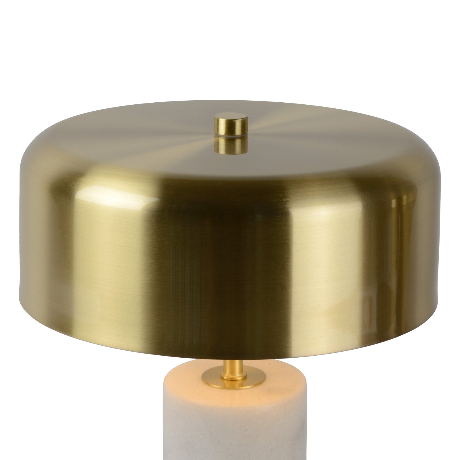 Mirasol table lamp in marble