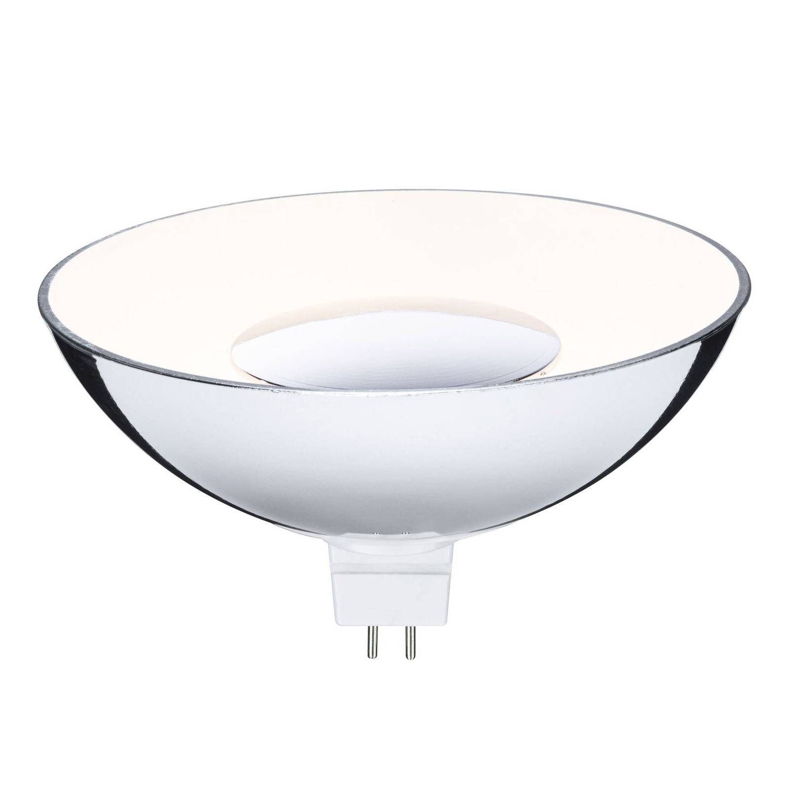 Paulmann Gu5,3 4,9W -heijastin 830 valkoinen/hopea - led valkoinen, hopea