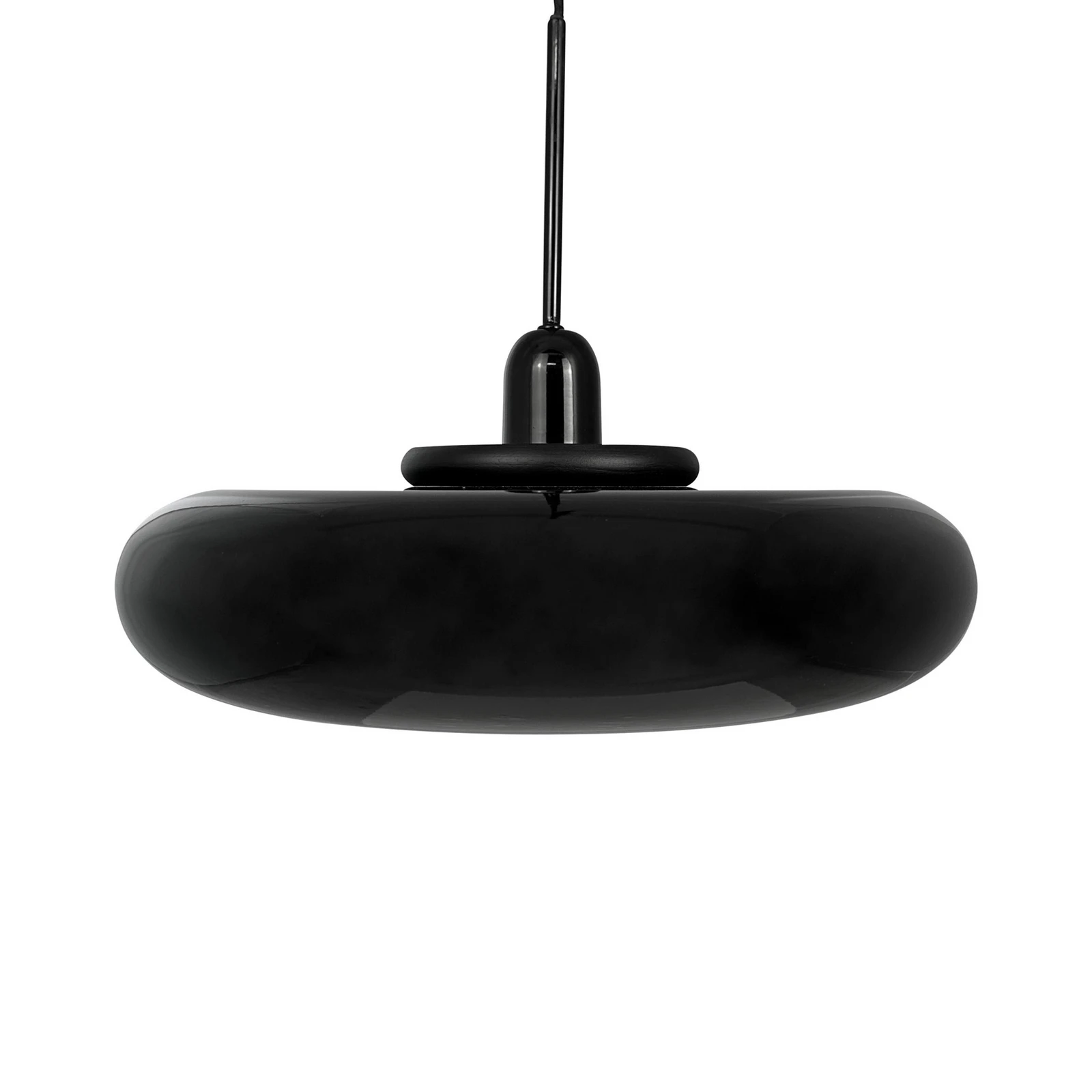 Dyberg Larsen riputatav lamp Planet, must, Ø 40 cm, metall