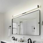 Candeeiro de parede LED para casa de banho Alla IP44 120cm preto