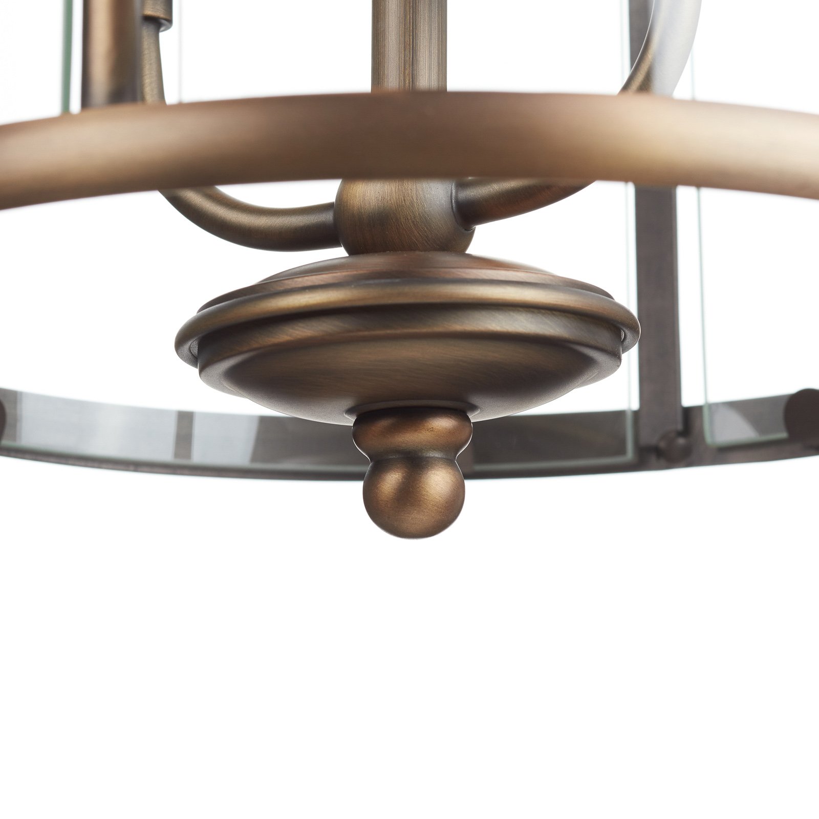 Pimpernel pendant light, Ø 23 cm, bronze