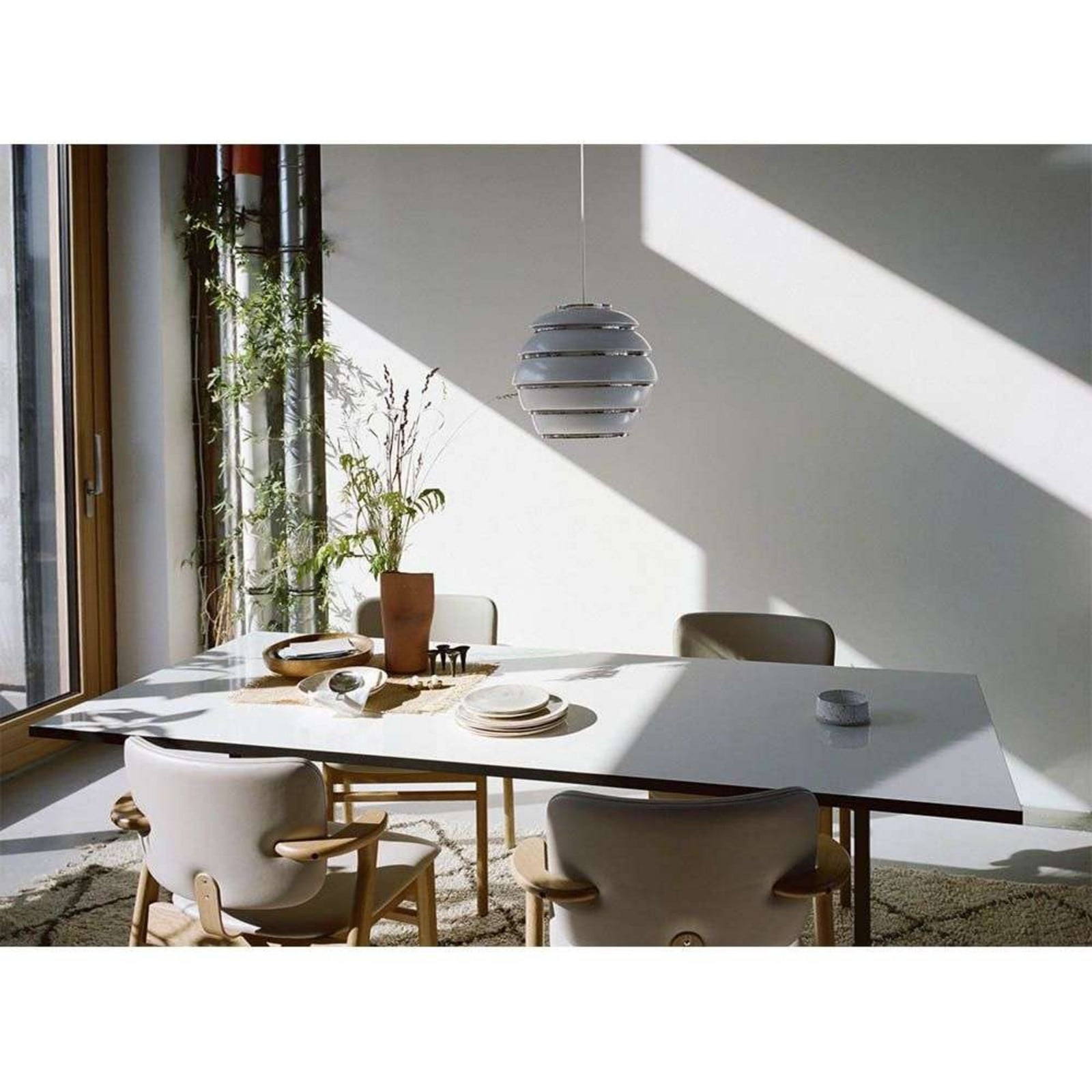 A331 Beehive Pendel White/Chrome Artek - Spisestue - Aluminium