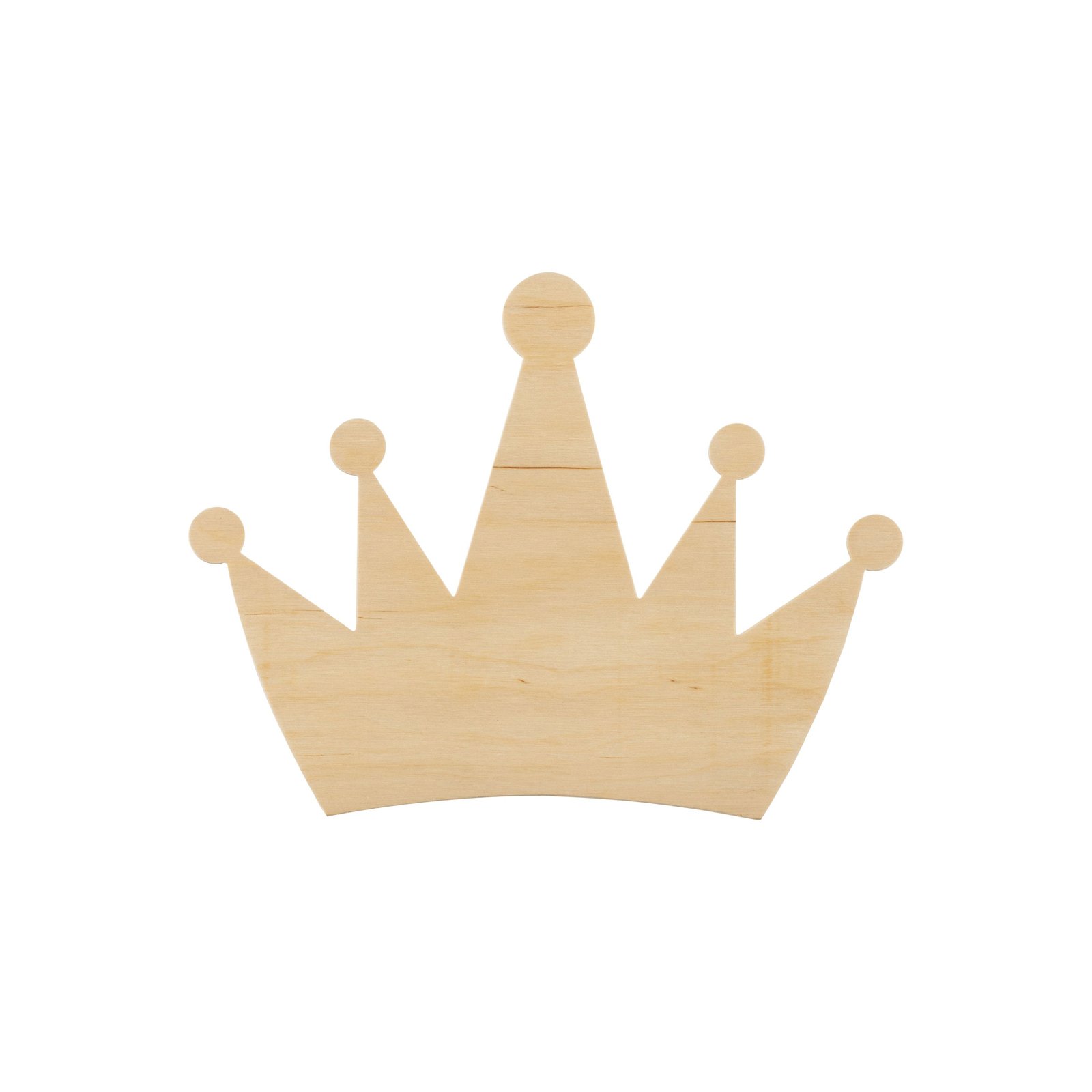 Wandleuchte Queen, aus Holz, mit Stecker und Schalter