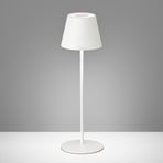 LED-Außentischlampe Cosenza mit Akku RGBW dimmbar