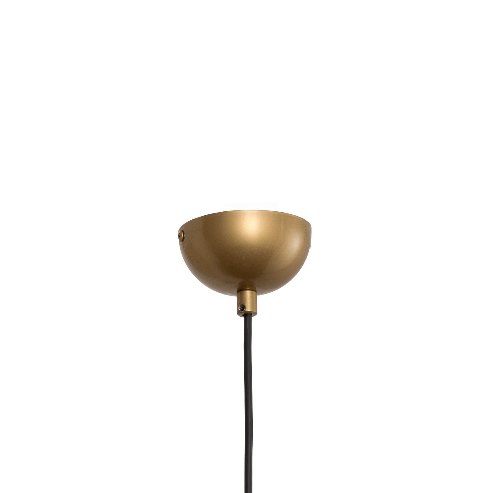 Corner pendant light, gold-coloured, 25 x 25 cm, metal, E27 Corner pendant light, gold-coloured, 25 x 25 cm, metal, E27