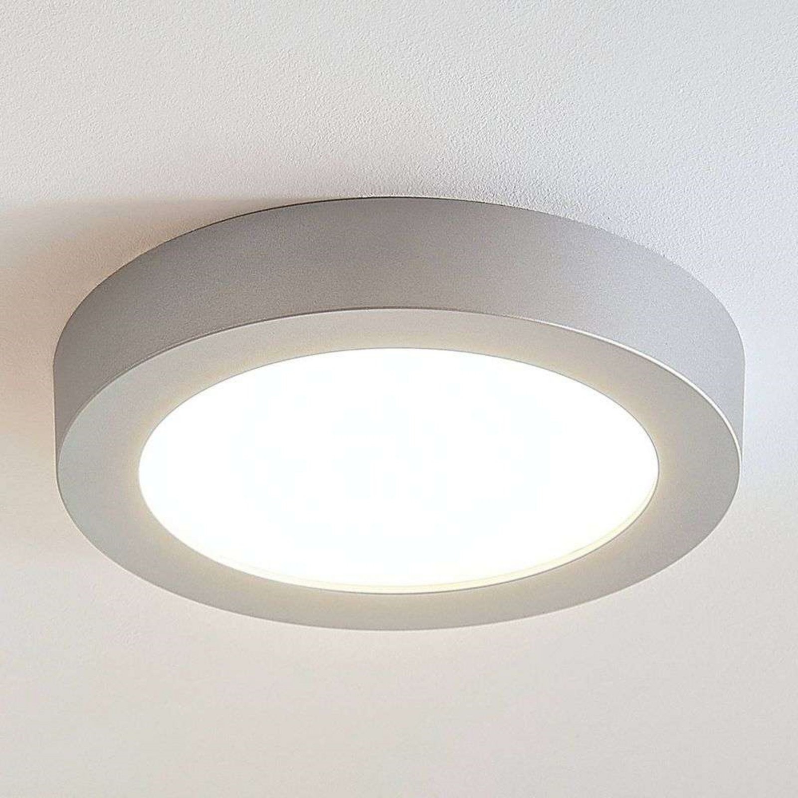 Marlo Plafonieră Round IP44 3000K Silver/White - Arcchio