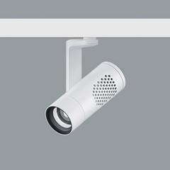 ERCO Eclipse S 230V foco 12,4W flood 930 blanco