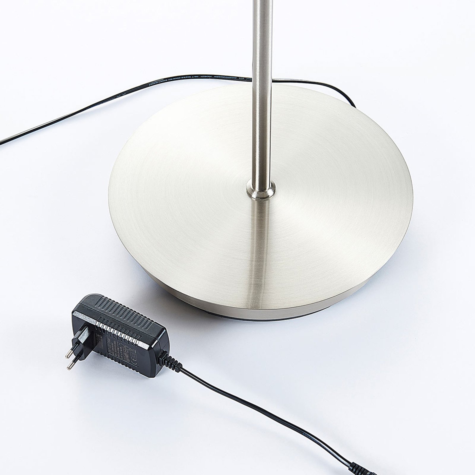 Darion Floor Lamp Nickel - Lindby