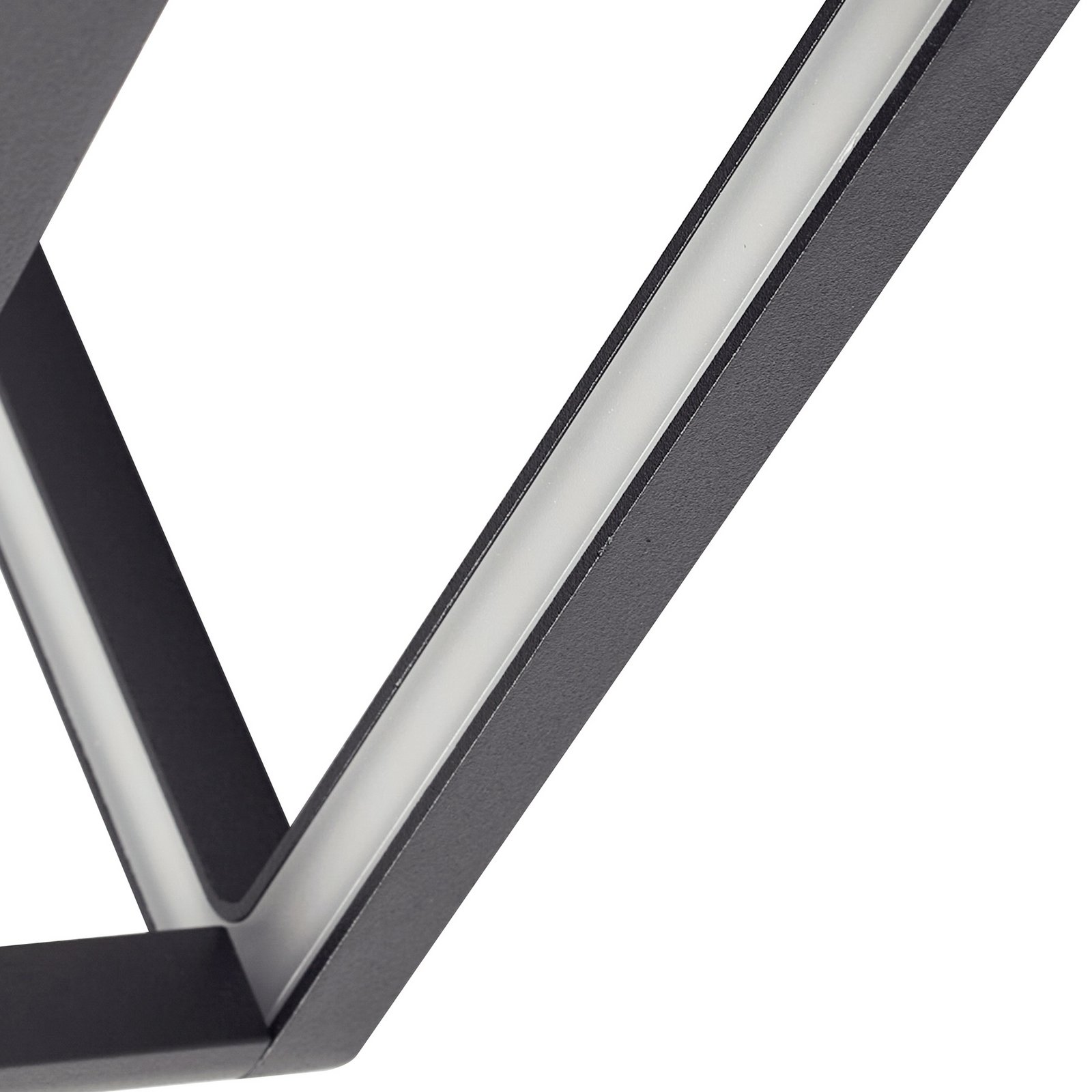 Thorvid LED Outdoor Wall Lamp H18 Black - Lucande